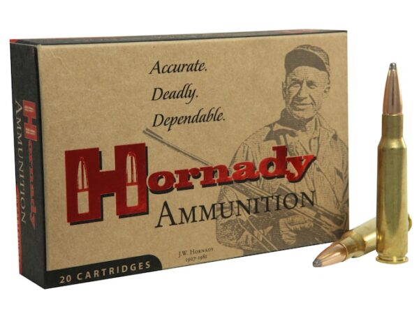 Hornady Custom Ammunition 275 Rigby 140 Grain Spire Point Box of 20 For Sale
