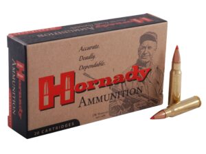500 Rounds of Hornady Custom Ammunition 6.8mm Remington SPC 120 Grain SST Box of 20 For Sale