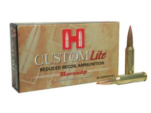 500 Rounds of Hornady Custom Lite Ammunition 7mm-08 Remington 120 Grain SST Box of 20 For Sale