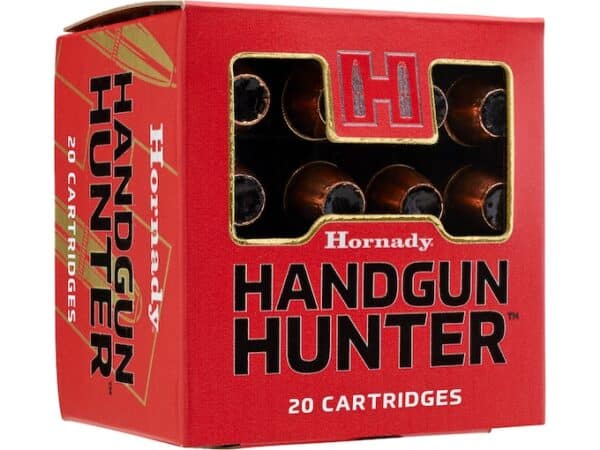 Hornady Handgun Hunter Ammunition 40 S&W 135 Grain MonoFlex Lead-Free Box of 20 For Sale