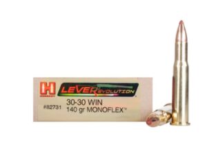 Hornady LEVERevolution Ammunition 30-30 Winchester 140 Grain MonoFlex Box of 20 For Sale