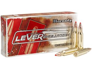 Hornady LEVERevolution Ammunition 307 Winchester 160 Grain FTX Box of 20 For Sale