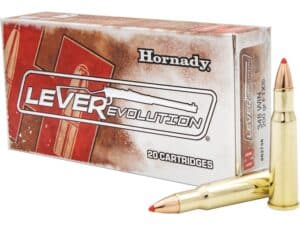 Hornady LEVERevolution Ammunition 348 Winchester 200 Grain FTX Box of 20 For Sale