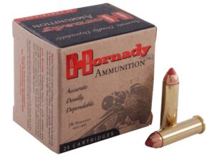500 Rounds of Hornady LEVERevolution Ammunition 357 Magnum 140 Grain FTX Box of 25 For Sale