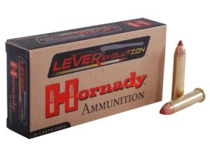 500 Rounds of Hornady LEVERevolution Ammunition 45-70 Government 250 Grain MonoFlex Lead-Free Box of 20 For Sale