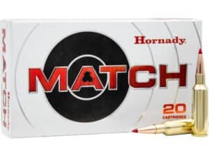 500 Rounds of Hornady Match Ammunition 224 Valkyrie 88 Grain ELD Match Box of 20 For Sale