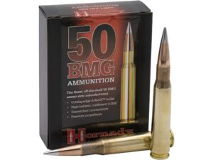 Hornady Match Ammunition 50 BMG 750 Grain A-MAX Boat Tail Box of 10 For Sale