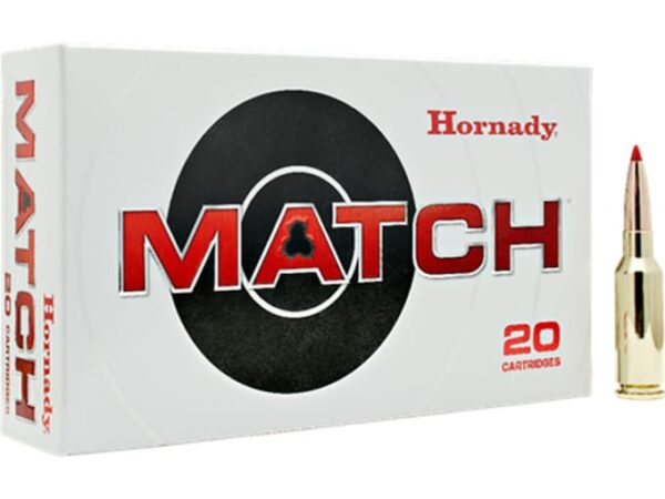 Hornady Match Ammunition 6mm ARC 108 Grain ELD Match Box of 20 For Sale