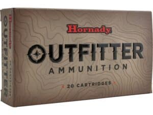 Hornady Outfitter Ammunition 270 Winchester Short Magnum (WSM) 130 Grain GMX Lead-Free Box of 20 For Sale