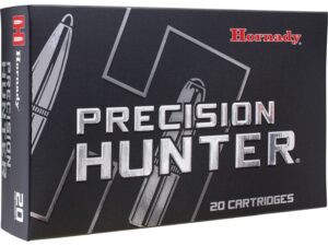 500 Rounds of Hornady Precision Hunter Ammunition 270 Winchester 145 Grain ELD-X Box of 20 For Sale