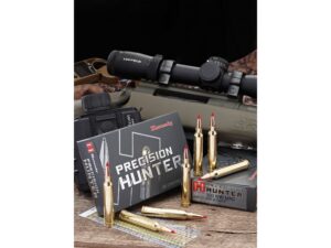 500 Rounds of Hornady Precision Hunter Ammunition 6.5 Creedmoor 143 Grain ELD-X Box of 20 For Sale