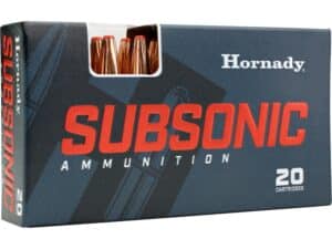 Hornady Subsonic Ammunition 30-30 Winchester 175 Grain SUB-X FTX Box of 20 For Sale