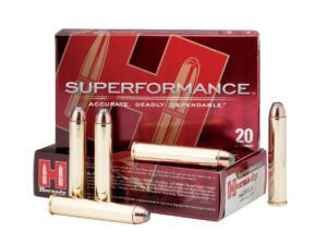 500 Rounds of Hornady Superformance Ammunition 444 Marlin 265 Grain Flat Nose Box of 20 For Sale