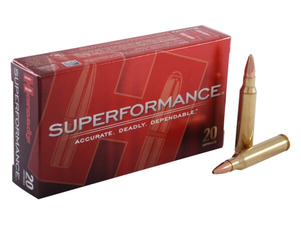 500 Rounds of Hornady Superformance GMX Ammunition 5.56x45mm NATO 55 Grain GMX Hollow Point Boat Tail Lead-Free Box of 20 For Sale