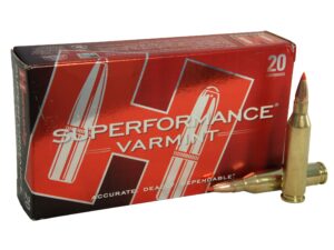 500 Rounds of Hornady Superformance Varmint Ammunition 243 Winchester 58 Grain V-MAX Polymer Tip Box of 20 For Sale
