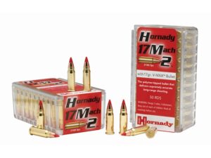 Hornady Varmint Express Ammunition 17 Hornady Mach 2 (HM2) 17 Grain V-Max Box of 50 For Sale
