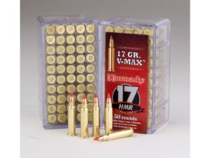 500 Rounds of Hornady Varmint Express Ammunition 17 Hornady Magnum Rimfire (HMR) 17 Grain V-MAX For Sale