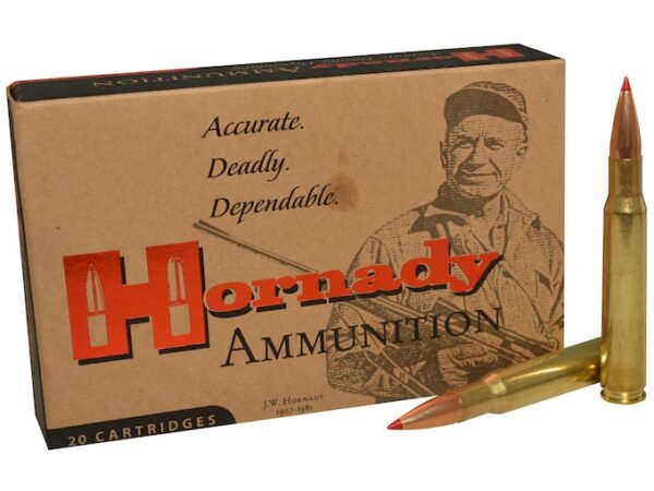 Hornady Vintage Match Ammunition 30-06 Springfield (M1 Garand) 168 Grain ELD Match Box of 20 For Sale