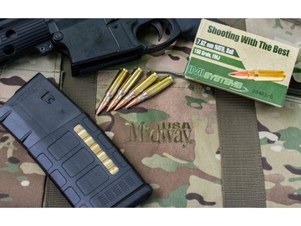 IMI Ammunition 7.62x51mm NATO 150 Grain M80 Full Metal Jacket For Sale 2