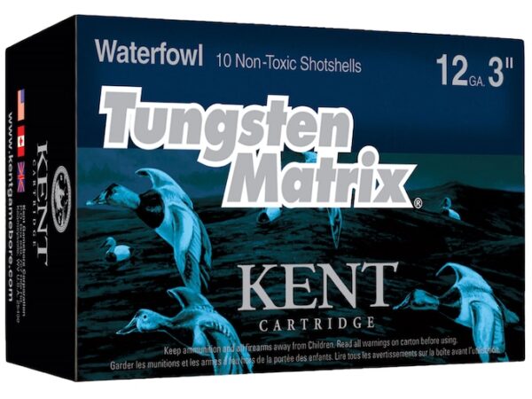 Kent Cartridge Tungsten Matrix Waterfowl Ammunition 12 Gauge 1-1/4 oz Tungsten Non-Toxic Shot For Sale