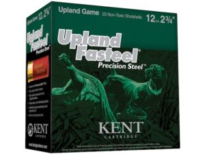 Kent Cartridge Upland Fasteel Precison Steel Upland Ammunition 12 Gauge 2-3/4" 1-1/8 oz  #6 Non -Toxic Steel Shot Box of 25 For Sale