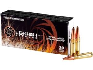 Lehigh Defense CC Ammunition 300 AAC Blackout 115 Grain Controlled Chaos Lead Free Box of 20 For Sale