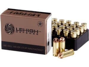 Lehigh Defense XD Ammunition 10mm Auto 115 Grain Xtreme Defense Lead Free Box of 20 For Sale