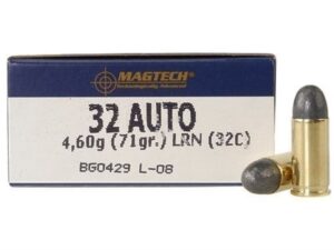 Magtech Ammunition 32 ACP 71 Grain Lead Round Nose For Sale