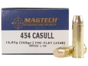 Magtech Ammunition 454 Casull 260 Grain Full Metal Jacket For Sale