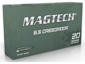 Magtech Ammunition 6.5 Creedmoor 140 Grain Full Metal Jacket For Sale