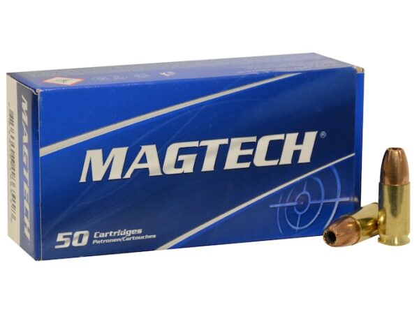 Magtech Ammunition 9mm Luger Subsonic 147 Grain Jacketed Hollow Point Box of 50 For Sale