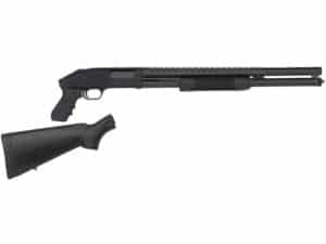 Mossberg 500 12 Gauge Pump Action Shotgun 20" Barrel Black and Black Pistol Grip For Sale