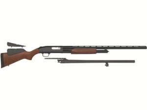 Mossberg 500 Field/Deer Combo 12 Gauge Pump Action Shotgun 28/24" Barrel Blued and Wood Adjustable For Sale