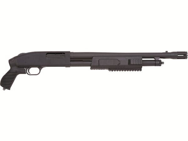 Mossberg 500 Tactical Flex 12 Gauge Pump Action Shotgun 18.5" Barrel Blued and Black Pistol Grip For Sale