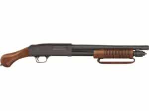 Mossberg 590 Nightstick 12 Gauge Pump Action Shotgun 14.375" Barrel Blued and Wood Bird's Head For Sale
