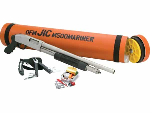 Mossberg JIC Mariner 12 Gauge Pump Action Shotgun 18.5″ Barrel Marinecote and Black Pistol Grip For Sale
