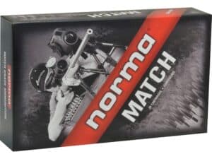 Norma Match Ammunition 6mm Creedmoor 107 Grain Hollow Point Box of 20 For Sale