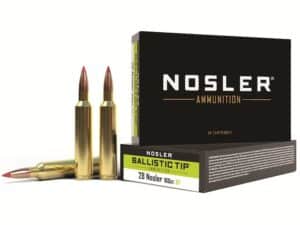 Nosler BT Ammunition 28 Nosler 160 Grain Ballistic Tip Box of 20 For Sale