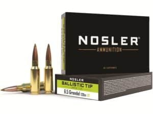 Nosler BT Ammunition 6.5 Grendel 120 Grain Ballistic Tip Box of 20 For Sale