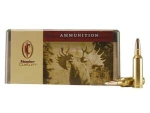 Nosler Custom Ammunition 300 Remington Short Action Ultra Magnum 150 Grain AccuBond Spitzer Box of 20 For Sale