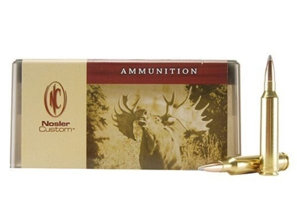 Nosler Custom Ammunition 7mm Remington Magnum 175 Grain Partition Spitzer Box of 20 For Sale 1