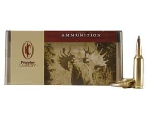 500 Rounds of Nosler Custom Ammunition 7mm Remington Short Action Ultra Magnum 150 Grain Partition Spitzer Box of 20 For Sale