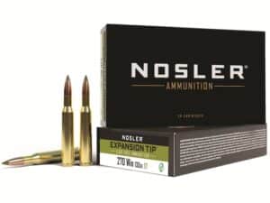 Nosler E-Tip Ammunition 270 Winchester 130 Grain E-Tip Lead-Free Box of 20 For Sale