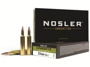 Nosler E-Tip Ammunition 28 Nosler 150 Grain E-Tip Lead-Free Box of 20 For Sale