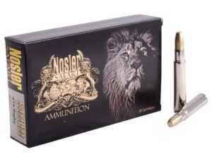Nosler Safari Ammunition 416 Rigby 400 Grain Solid Box of 20 For Sale