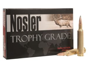 Nosler Trophy Grade Ammunition 270 Weatherby Magnum 150 Grain AccuBond Long Range Box of 20 For Sale