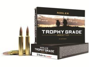 Nosler Trophy Grade Ammunition 30 Nosler 180 Grain AccuBond Box of 20 For Sale