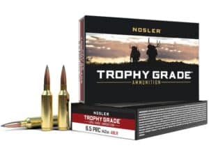 Nosler Trophy Grade Ammunition 6.5 PRC 142 Grain AccuBond Long Range Box of 20 For Sale