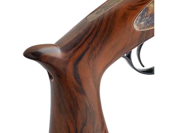 Pedersoli Howdah Vintage Break Open Side by Side Pistol 45 Colt (Long Colt)/410 Bore 10.25″ Barrel 2-Round Brown Walnut For Sale