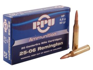 Prvi Partizan Ammunition 25-06 Remington 90 Grain Hollow Point Box of 20 For Sale